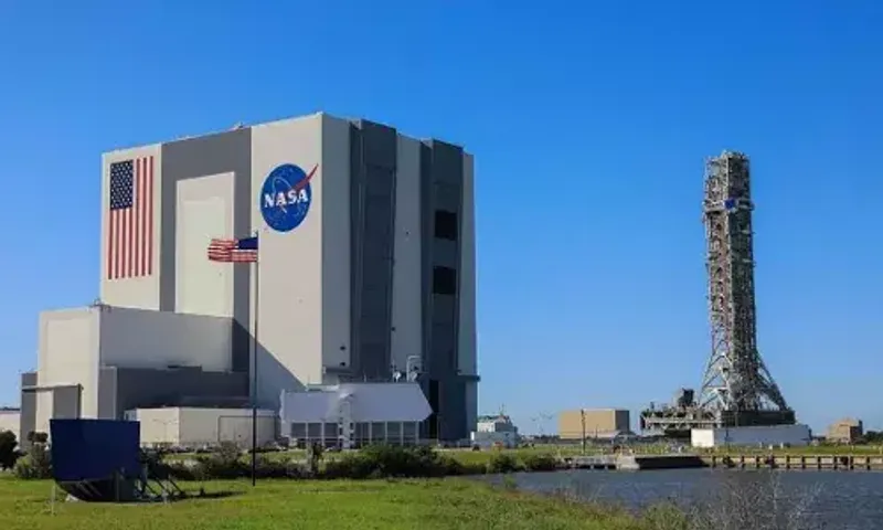 Rollout of NASA's new moon rocket to launch pad delayed