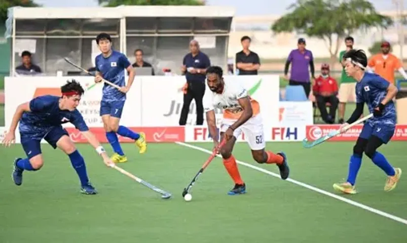 India beat Malaysia 7-5 and Japan 35-1 to enter semifinals of Asian Hockey 5s World Cup Qualifiers at Salalah in Oman