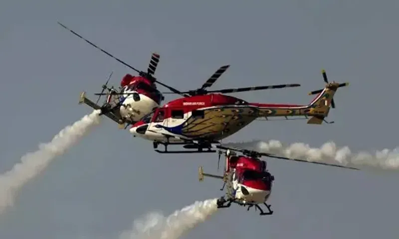 Dubai air show: Indian Air Force's Sarang helicopter team, Tejas jet impress attendees