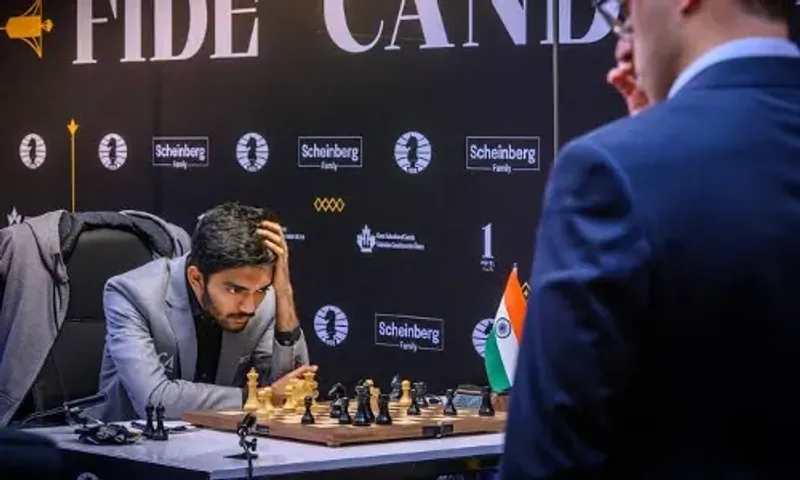 Chess: India’s D Gukesh beats  Nijat Abasov in 5th round of FIDE candidates at Toronto