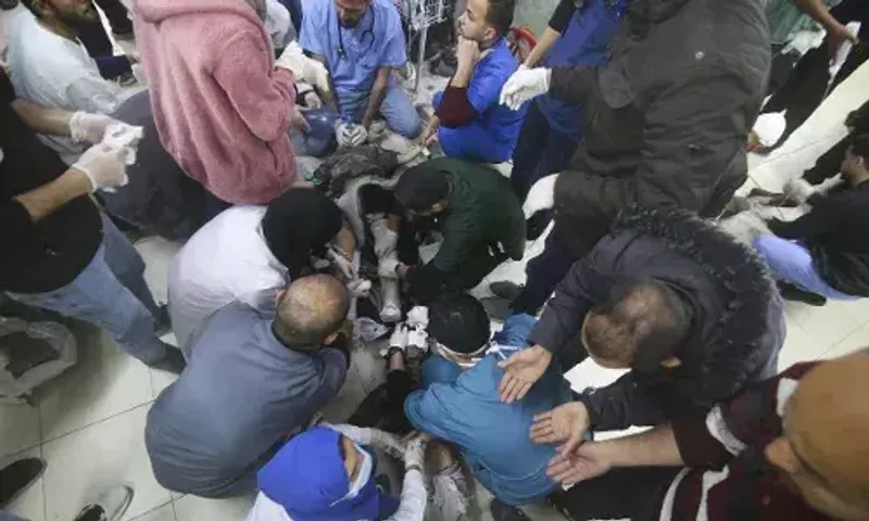 Gaza: Palestinians describe bodies, ambulances crushed in Israel’s ongoing hospital raid