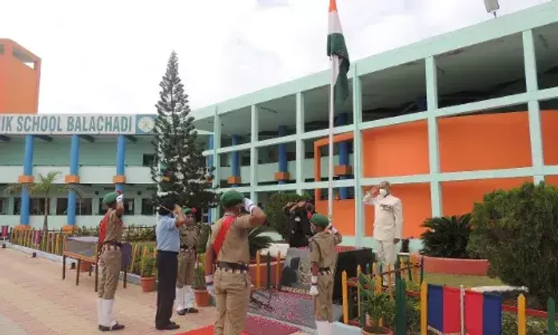 Sainik School Balachadi, Jamnagar celebrated 75th Independence Day