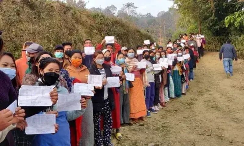 Peaceful polling underway for second and final phase of Assembly Elections in Manipur