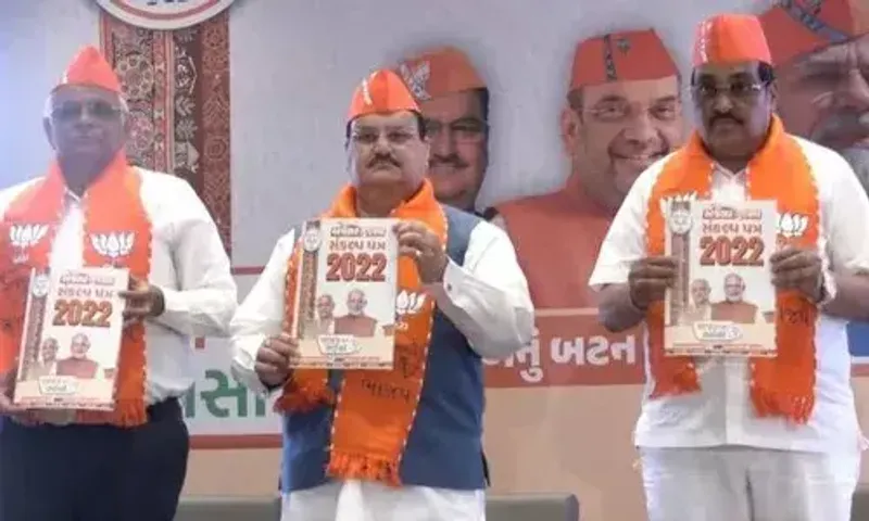 In Gujarat, BJP promises 20 lakh jobs, Uniform Civil Code implementation