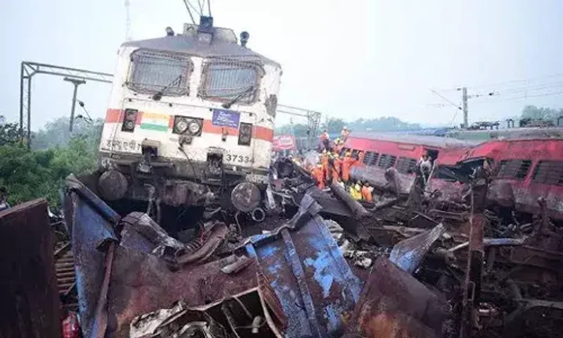 Odisha train crash: School building where bodies were kept demolished