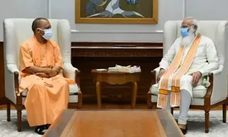 CM Yogi Adityanath meets PM Modi