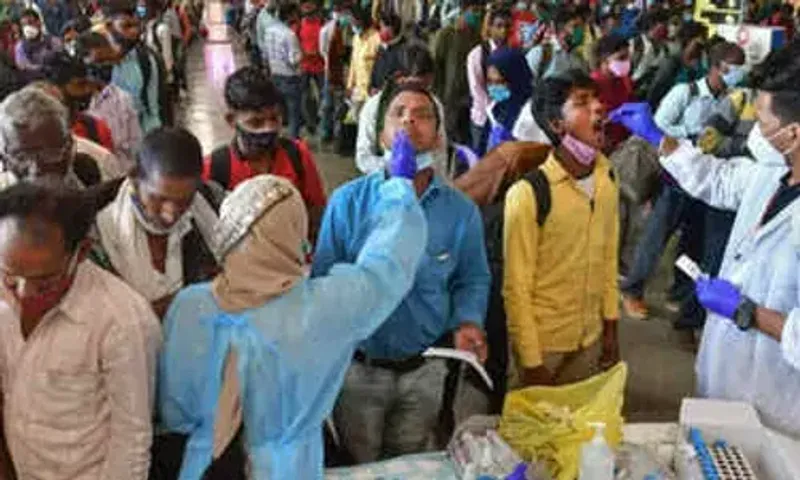 India reports 8,329 fresh Covid-19 cases, 10 deaths in 24 hours; active cases at 40,370