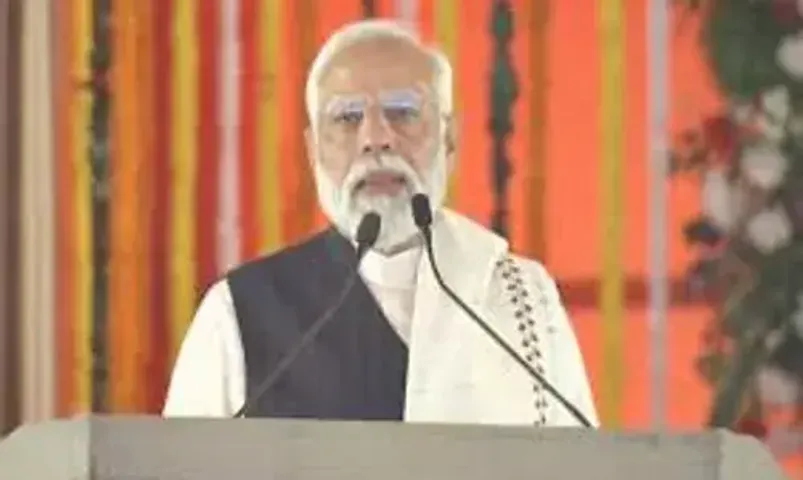 PM Modi launches development projects worth 35,700 crore rupees in Jharkhand