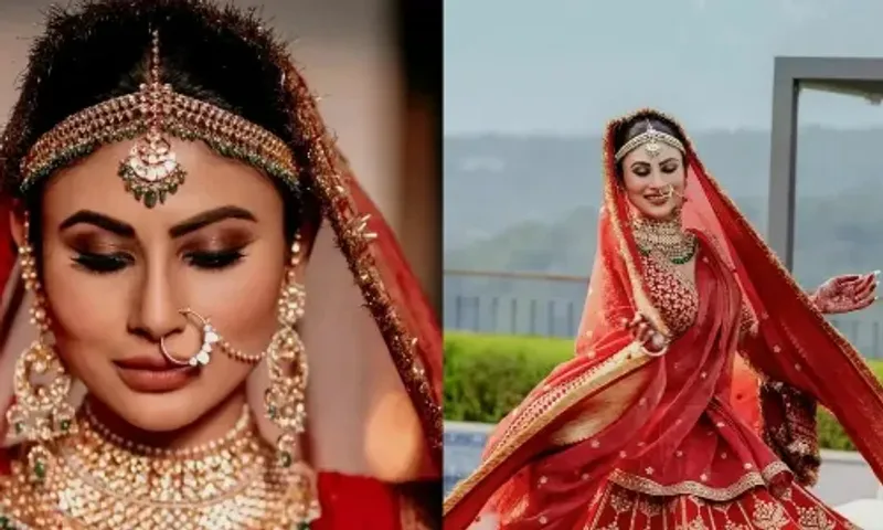 Mouni Roy was a stunning Sabyasachi bride for her Bengali wedding to Suraj Nambiar in Goa