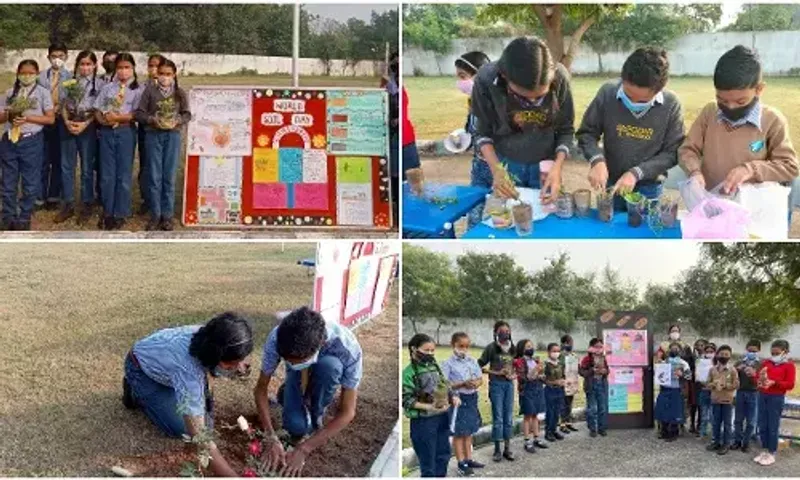 Podar World School Maneja Vadodara celebrate World Soil Day with various activities