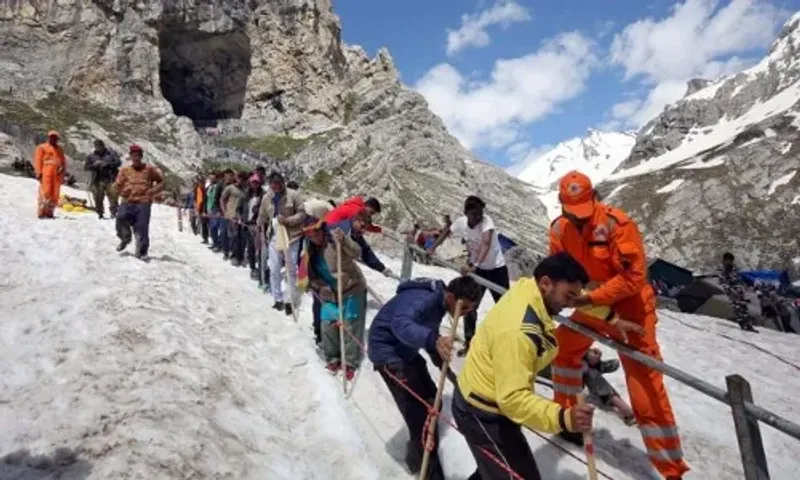 Amarnath Yatra 2022 to be historic, biggest ever: Centre expects over 7-8 lakh pilgrims to visit J&K