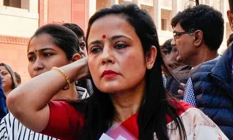 ED files a money laundering case against TMC leader Mahua Moitra in cash-for-query probe