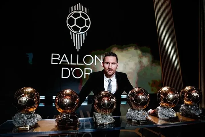 Lionel Messi wins Ballon d’Or for sixth time