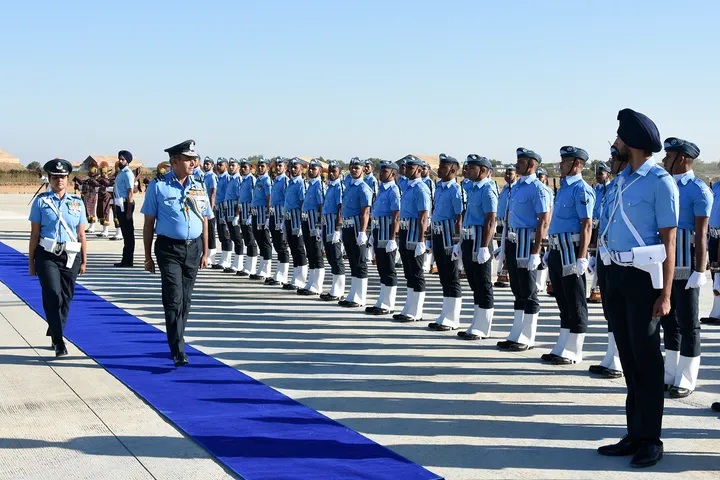 Air Marshal SK Ghotia visits Air Force station Bhuj