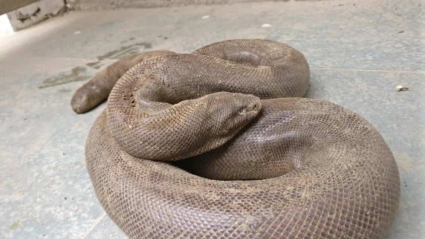 GSPCA and forest department detained three for possessing a Red Send Boa