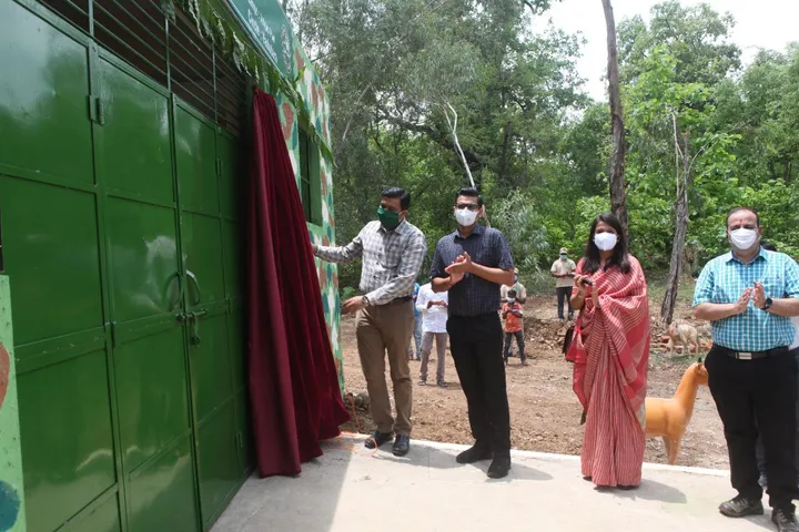 Commencement of the first Wild Animal Care Center of Chhotaudepur Forest Area near Dhanpur-Dungarwant