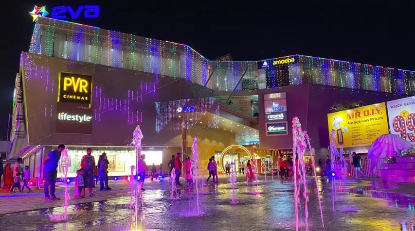 Vadodara malls decked up with Diwali decoration