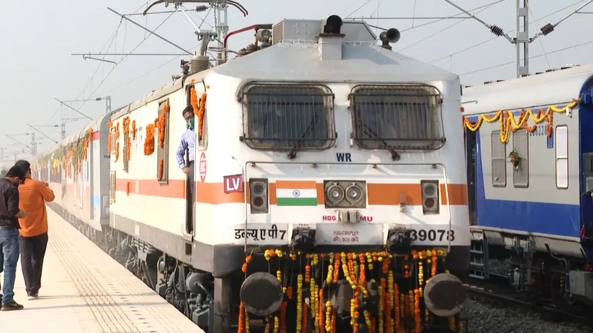 PM flags off eight trains facilitating seamless rail connectivity to Statue of Unity