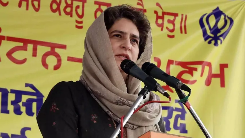 Priyanka Gandhi to visit UP’s Saharanpur today to attend kisan mahapanchayat