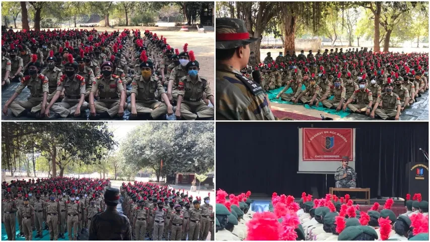 CATC 1 camp concluded at 3 battalion NCC in Vadodara