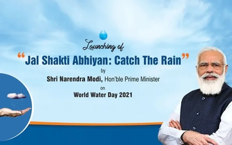 PM Modi to launch Jal Shakti Abhiyan: Catch the Rain campaign on World Water Day today