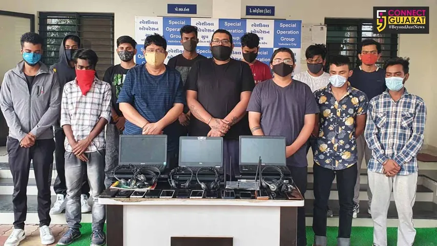 Vadodara SOG busted international racket of cheating people living in America