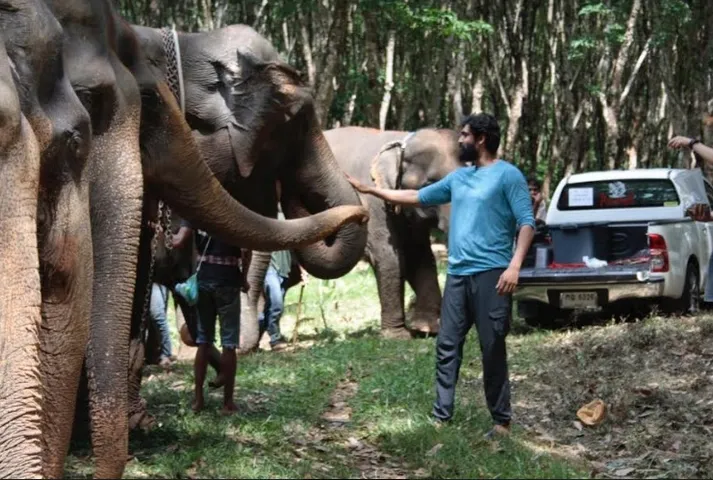 BTS video of Rana Daggubati and the elephants from Haathi Mere Saathi will make your day