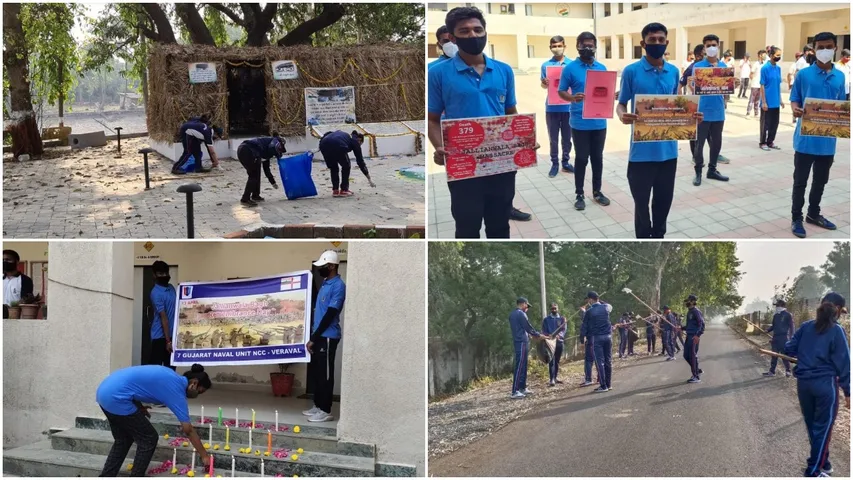 NCC cadets of Gujarat directorate observes Jallianwala Remembrance Day