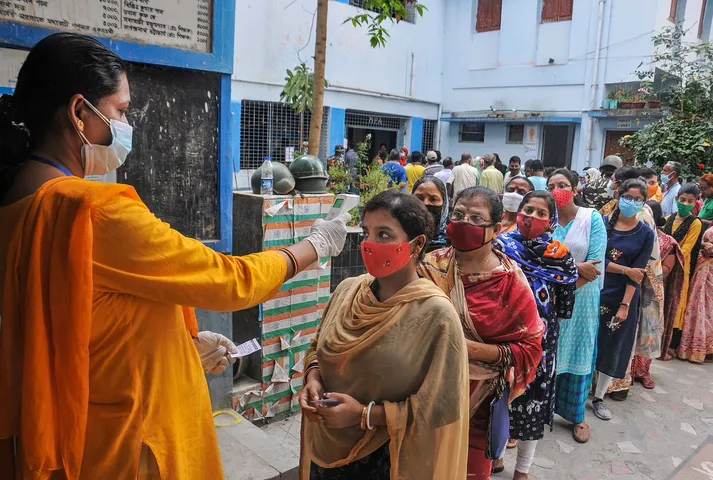 Polling underway for 6th phase of assembly elections in West Bengal