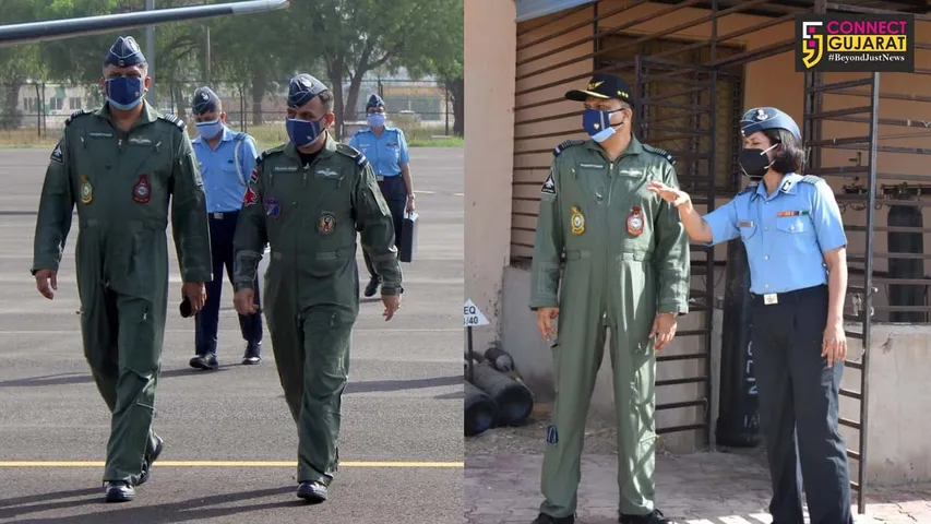 Air Officer Commanding-in-Chief, South Western Air Command visit Air Force Station Jodhpur and Jaisalmer