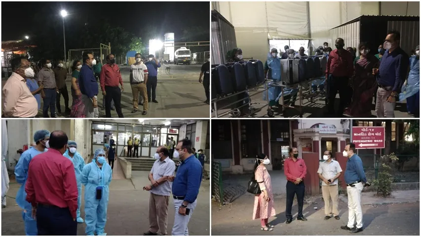 Preparations at dedicated covid hospitals in Vadodara for cyclonic situation