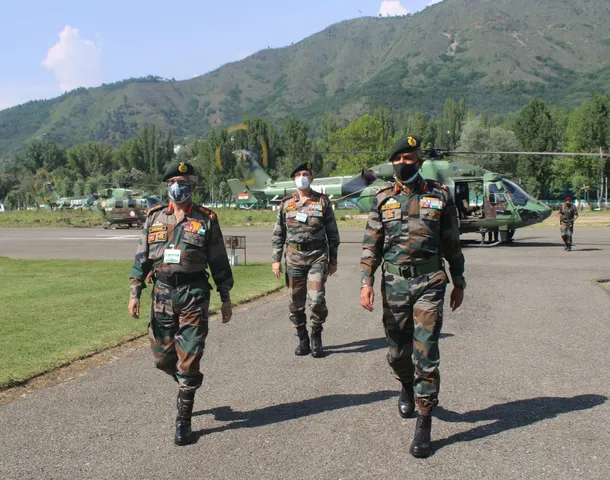 Army chief reviews security situation in the Kashmir valley