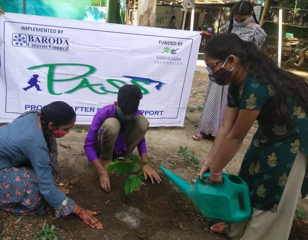 World Environment Day celebration by children of BCC Vadodara