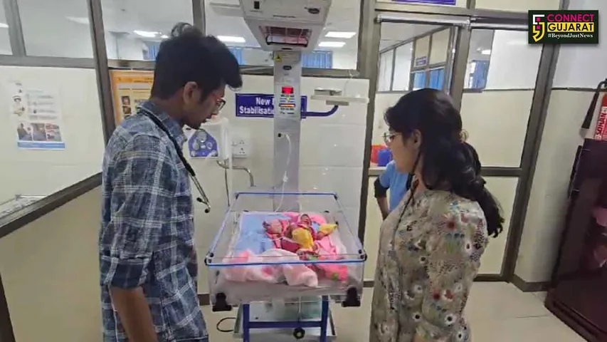 Sabarkantha Found New Born Baby