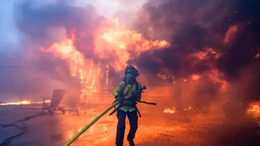 FIRE IN FRANCE
