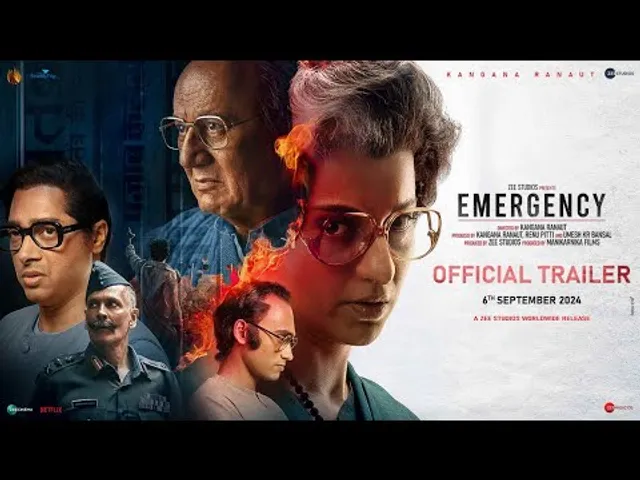 Emergency | Official Trailer | In Cinemas 6th September | Kangana Ranaut