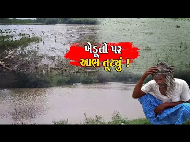 ભરૂચ: મુશળધાર વરસાદના પગલે 39 હજાર હેકટર જમીનમાં ખેતીના પાકને નુકશાન,ખેડૂતોની મદદની ગુહાર