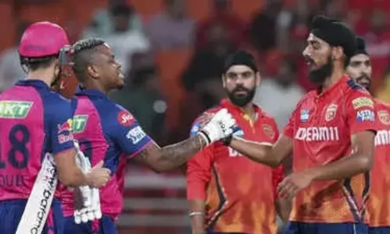 IPL: પંજાબ સામે રાજસ્થાનની રોયલ જીત,હેટમાયરની તોફાની ઇનિંગ્સ