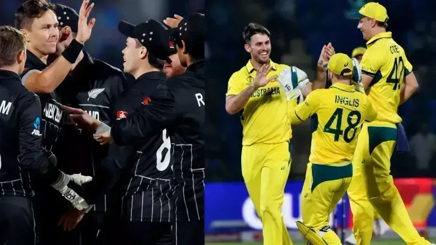 AUS v NZ: રોમાંચક મેચમાં ઓસ્ટ્રેલિયા 5 રનથી જીત્યું: રચિન રવીન્દ્રની સદી એળે ગઈ,