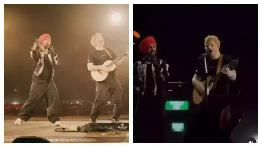 Ed Sheeran ગાયું પંજાબી ગીત, કોન્સર્ટમાં દિલજીત દોસાંઝ સાથે આપ્યું ધમાકેદાર પરફોર્મન્સ