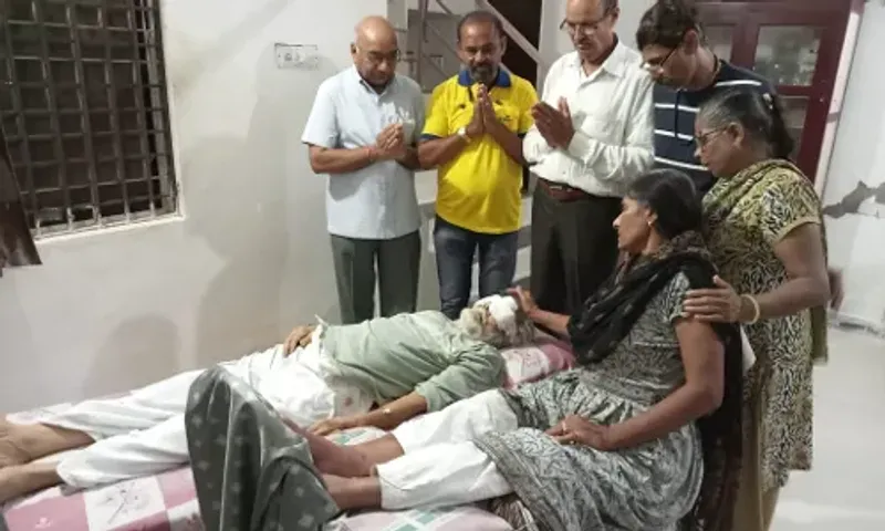 ભરૂચ: દવે પરીવારના મોભીના નિધન બાદ દેહ અને ચક્ષુનું કરવામાં આવ્યું દાન, મેડિકલ કોલેજને આપવામાં આવ્યો મૃતદેહ