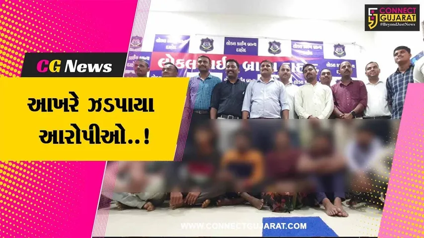 દાહોદ : લૂંટ-ધાડ અને ઘરફોડ ચોરીને અંજામ આપી વર્ષોથી નાસતા ફરતા 9 આરોપીઓને LCB પોલીસે કર્યા ઝબ્બે...