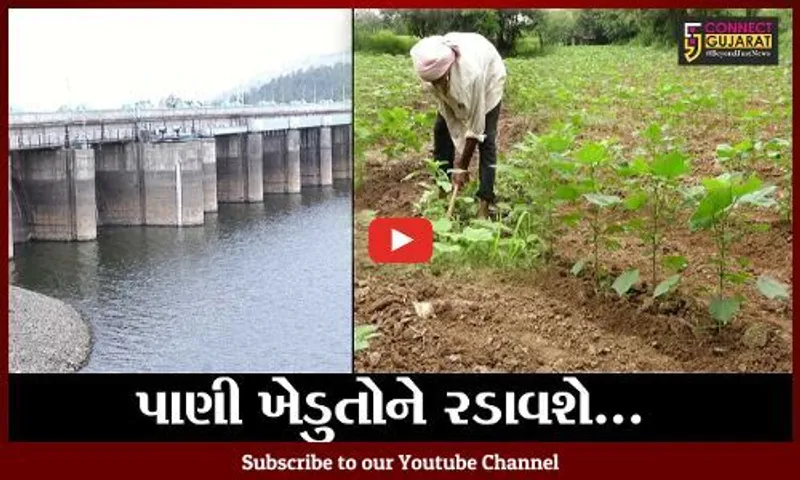 છોટાઉદેપુર : સુખી ડેમમાં માત્ર એક સીઝન આપી શકાય તેટલું જ પાણી, હે મેઘા હવે તો વરસો..