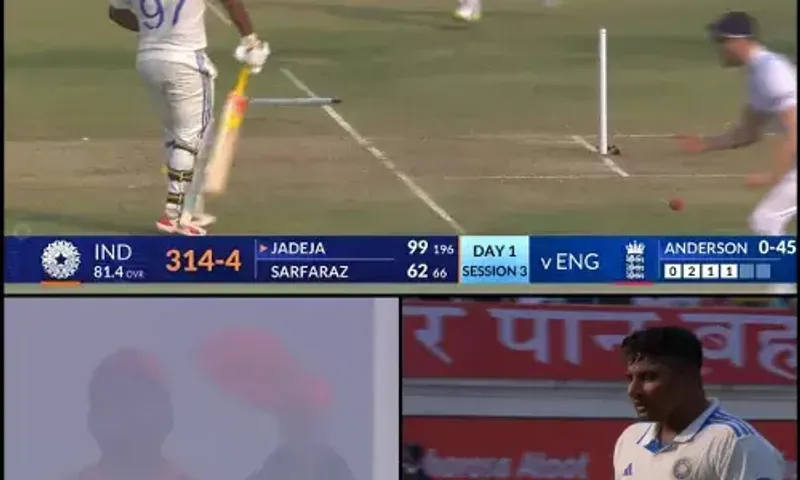 IND vs ENG: સદી ન ફટકારીને પણ સરફરાઝ ખાન બન્યો હીરો, રન આઉટ થતાં રોહિત શર્મા ગુસ્સે થયો.