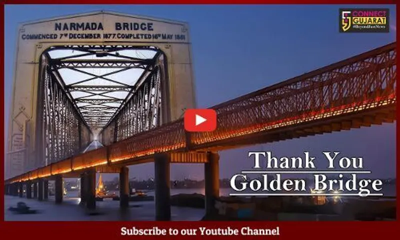 ભરૂચ: Tribute To Golden Bridge, "હું ગોલ્ડન બ્રિજ "
