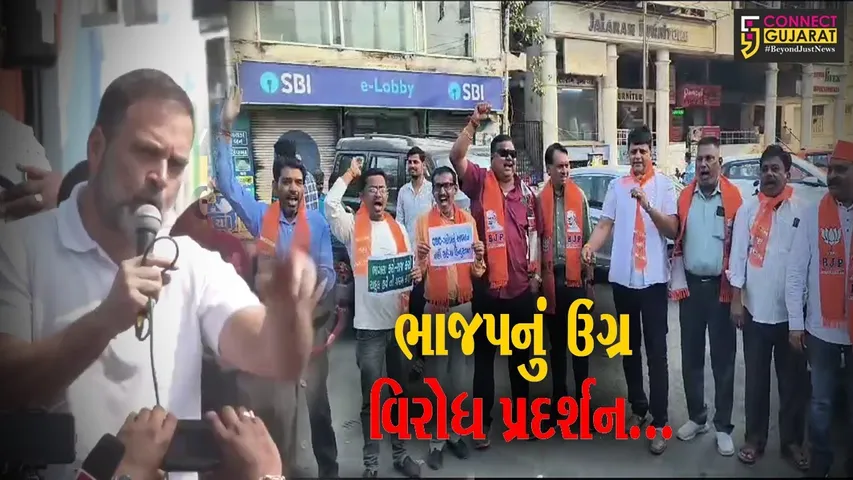 વડોદરા : કોંગ્રેસ નેતા રાહુલ ગાંધીનું પૂતળું બાળવા જતાં ભાજપના કાર્યકરો અને પોલીસ વચ્ચે ઘર્ષણ..!