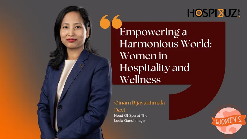 Oinam Bijayantimala Devi,  Head Of Spa at The Leela Gandhinagar