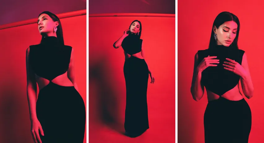 Nora fatehi Bold look