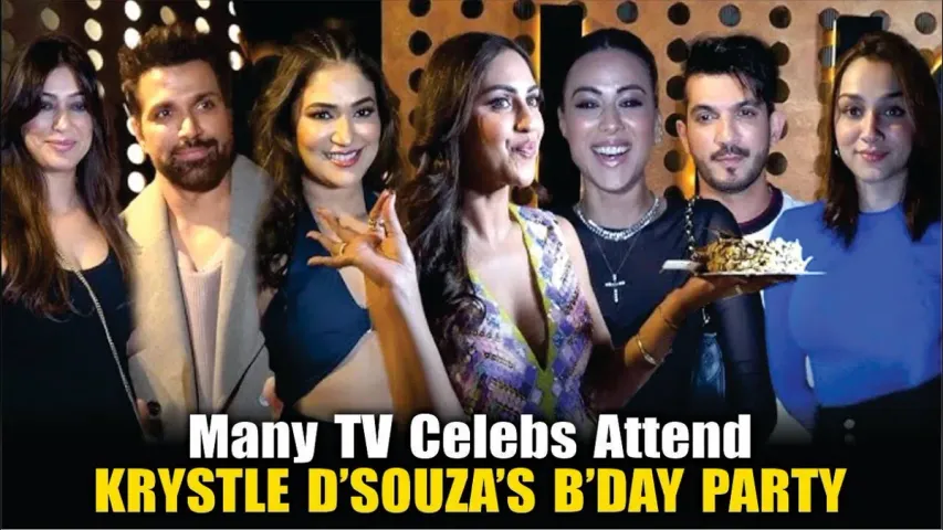 Krystle D'souza Birthday Party 
