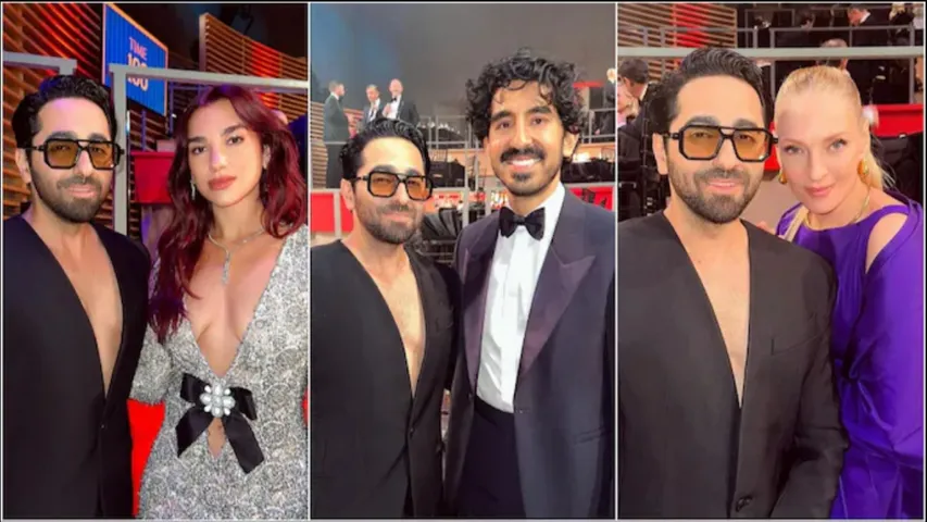 Ayushmann Khurrana meets celebrities at TIME100 Gala